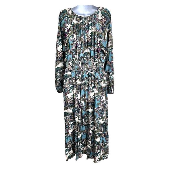 NWT Kate and Sam Paisley dress size XL - Picture 3 of 9